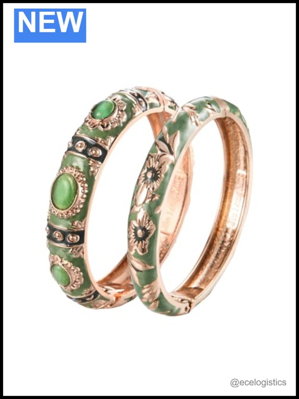 Cloisonne Bracelet Lotus Flower Plated Cuff Bangle Enameled Jewelry Gift for